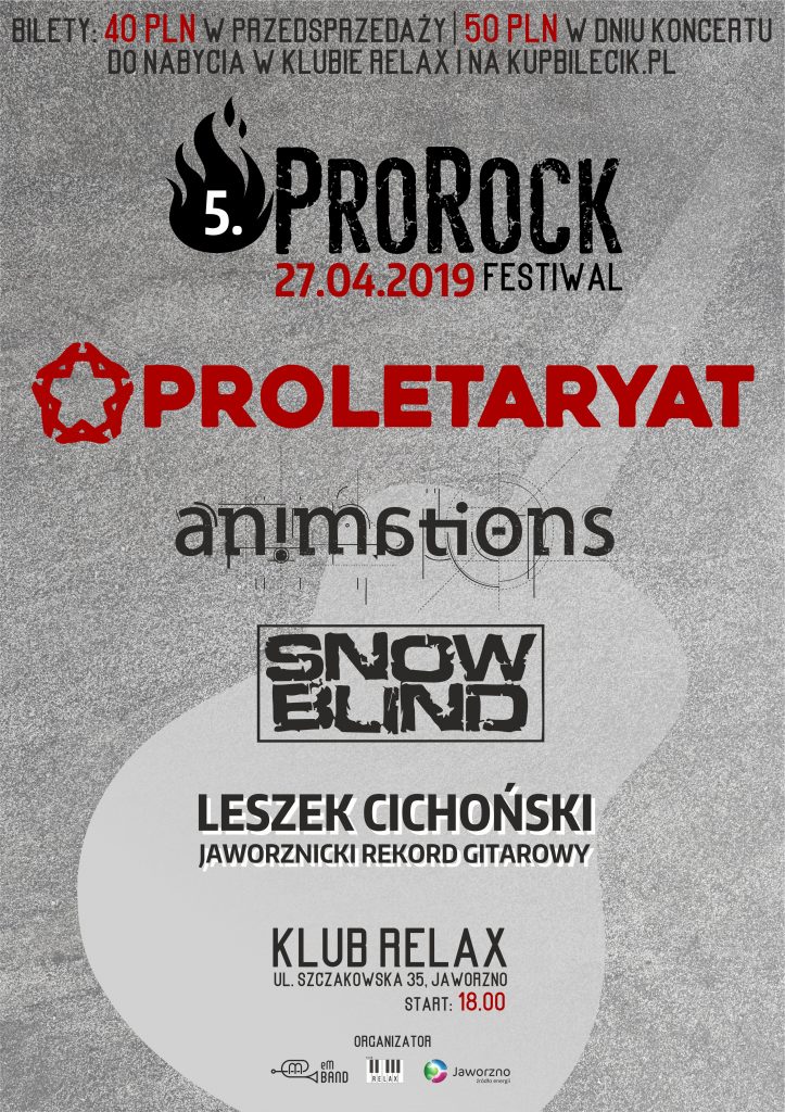 5. ProRock 27.04.2019 festiwal