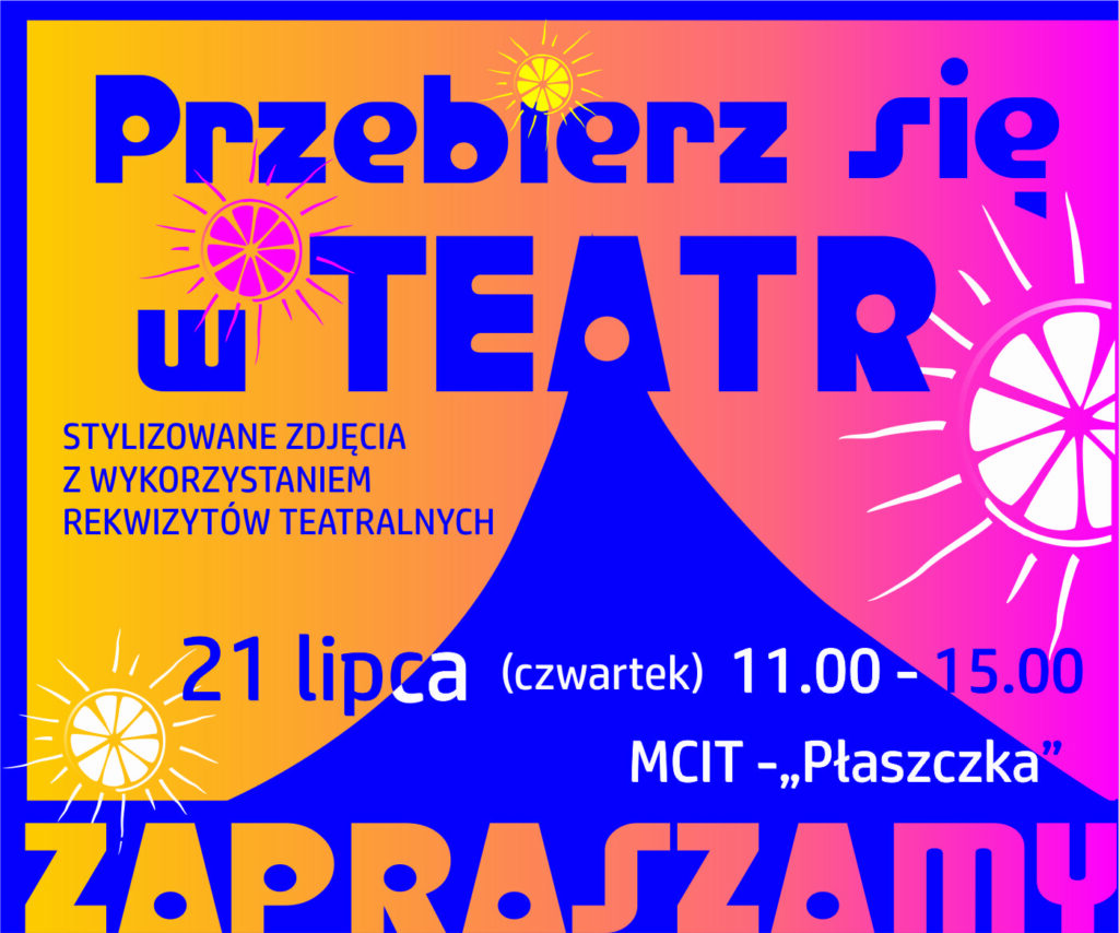 Stylizowane zdjęcia z rekwizytami teatralnymi