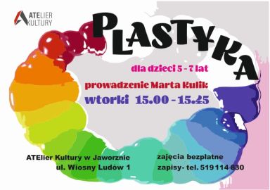 plakat informujący o zajęciach