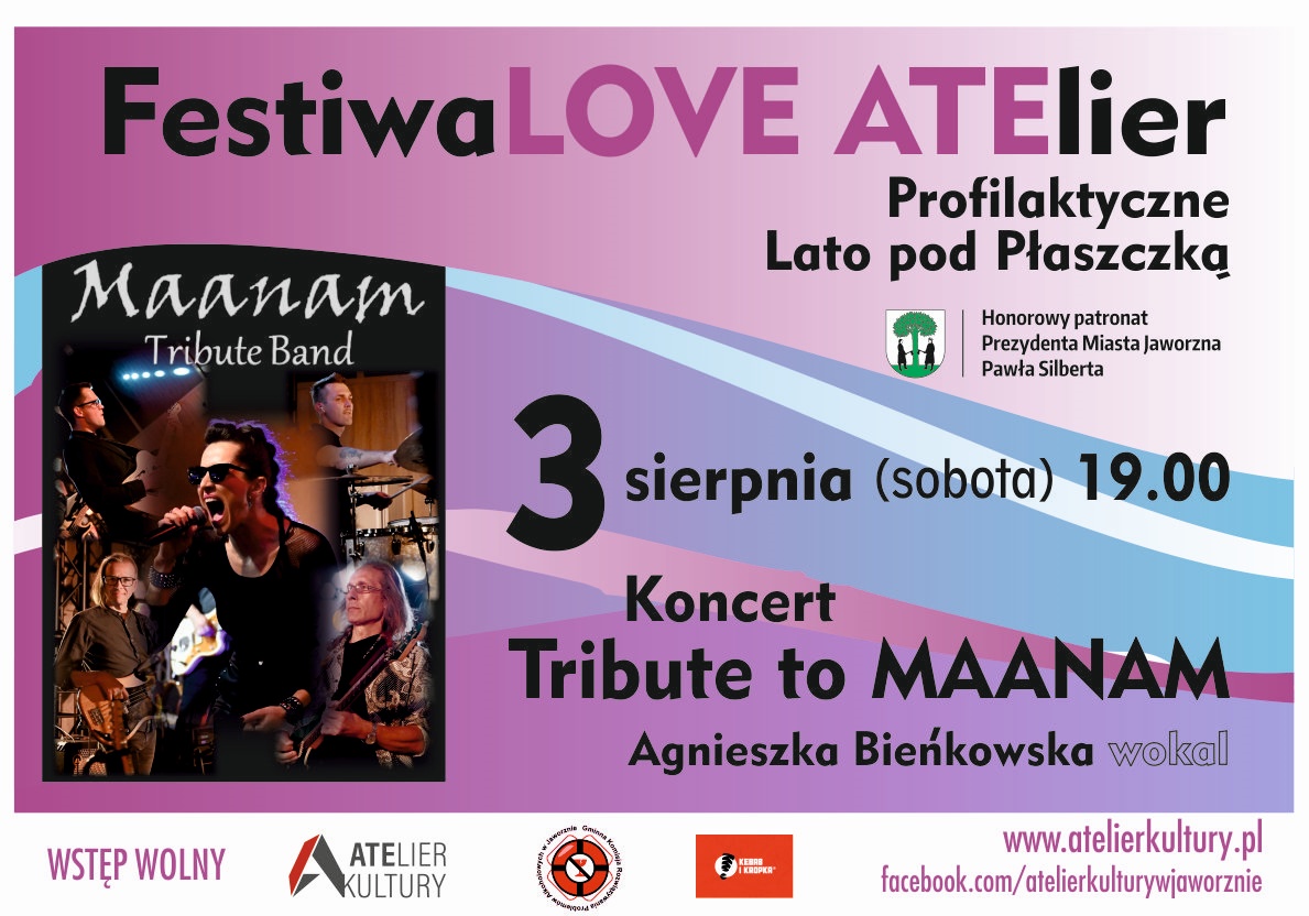 Plakat do wydarzenia - koncert – Tribute to MAANAM